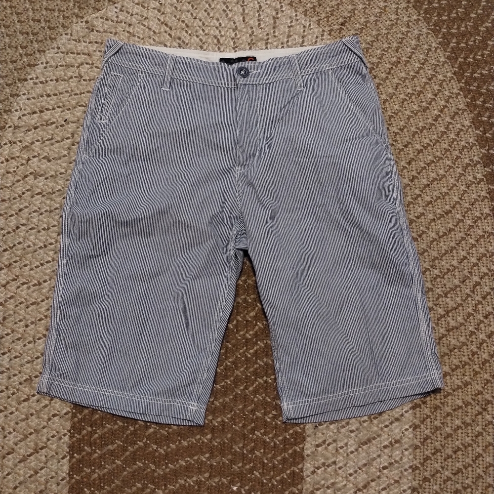 G by Guess Blue Flat Front Shorts